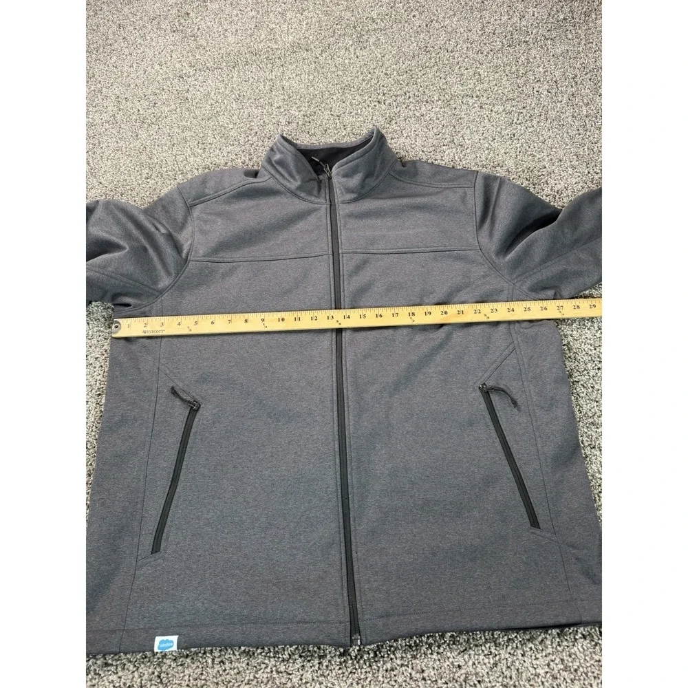 The North Face Ridgewall Soft Shell Jacket Men's Size 2XL Gray Outdoor